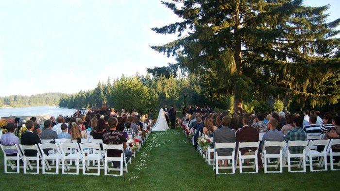 the wedding lawn