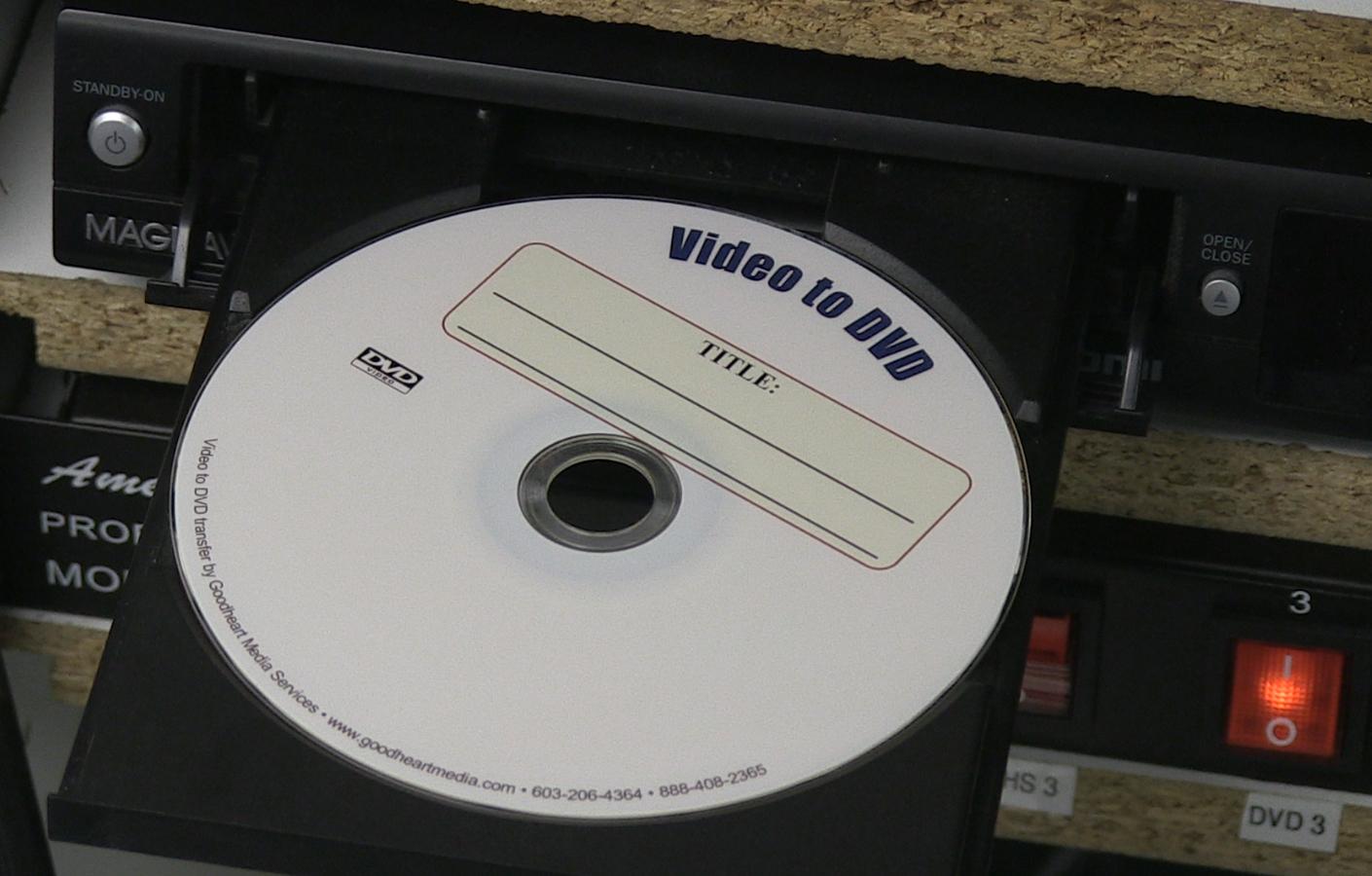 Videotape to DVD Transfers