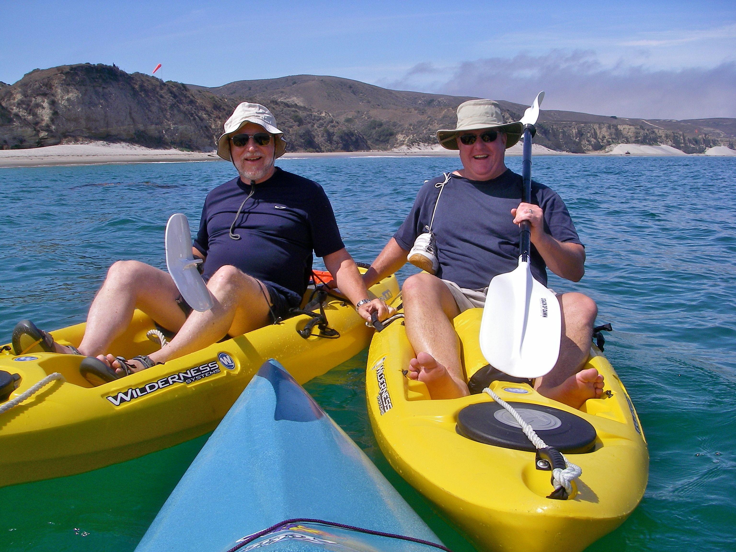 Kayaking at Santa Rosa Island, Channel Islands National Park