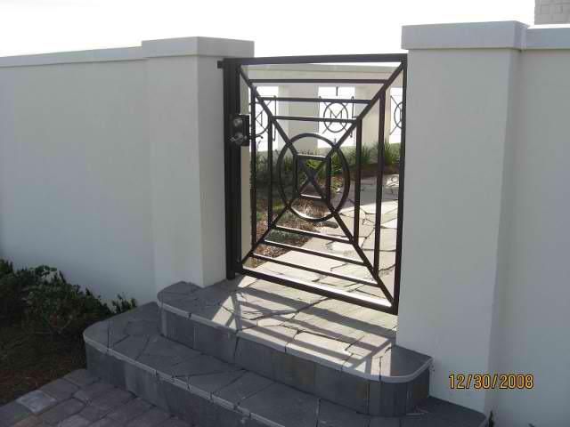 Contemporary Pedestrian Swing Gate