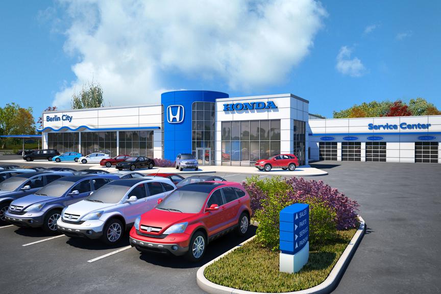 New Honda Store Front