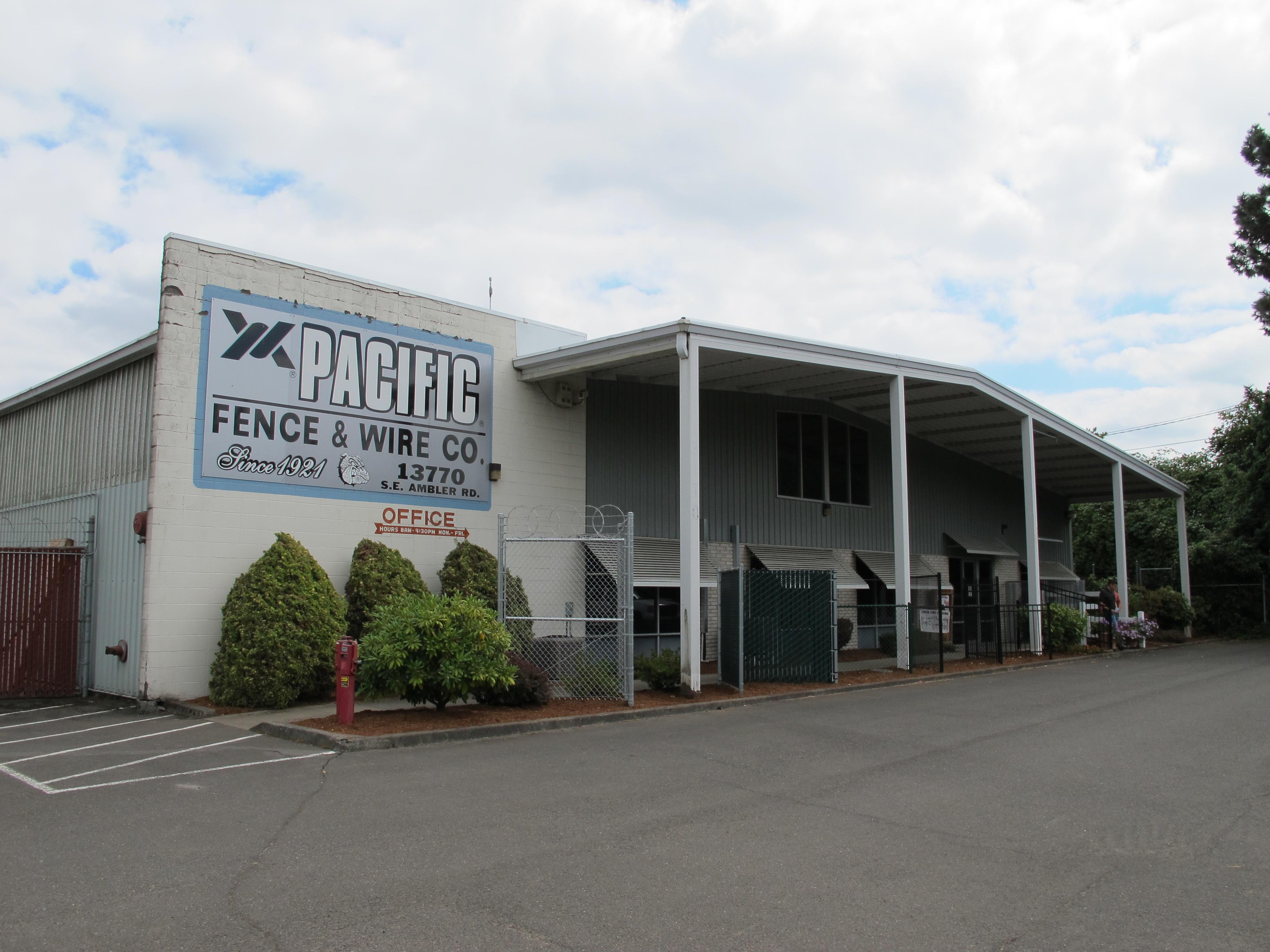 Pacific Fence and Wire Co Showroom