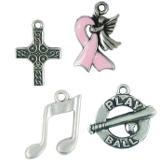 Wholesale pewter charms