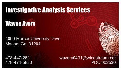 Investigative Analysis Services, Inc.