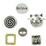 Wholesale pewter beads