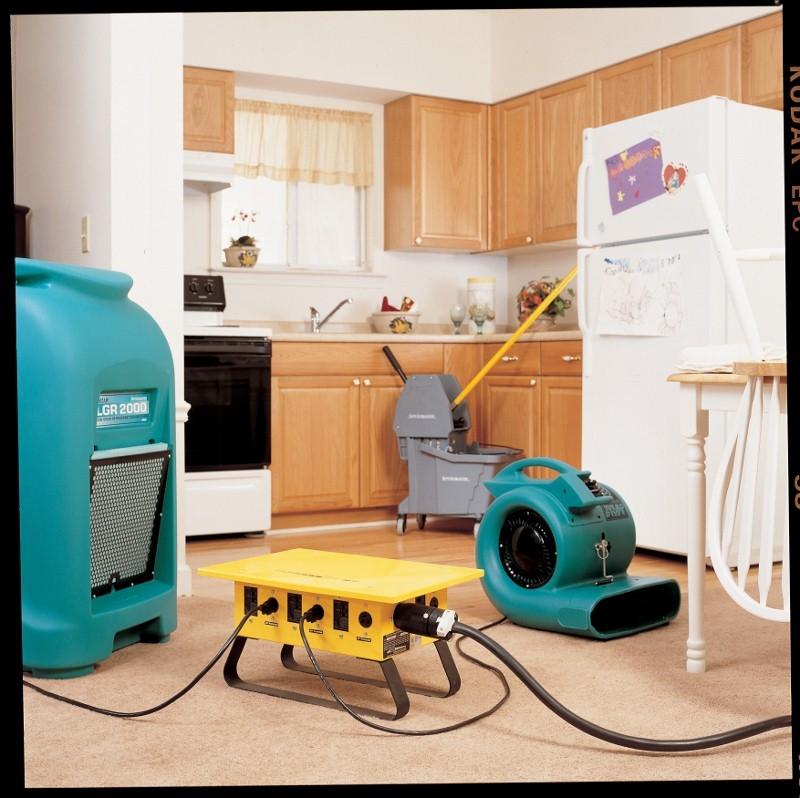 Eliminating the presence of water after a flood or leak is important to the indoor air quality of your home, as mold may present itself on damp areas.