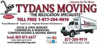 VERMONT MOVERS, TYDANS MOVING