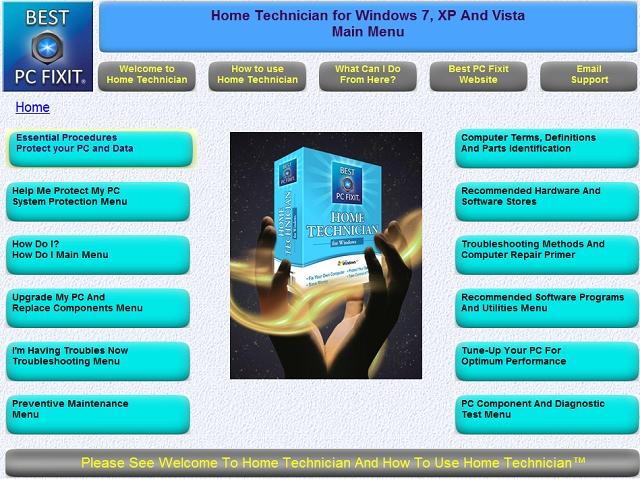 Home Technician Computer Repair Software