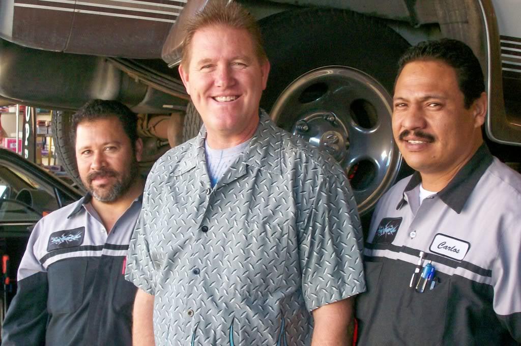 Dan, Efrain, and Carlos - The Our King Auto Repair Team!