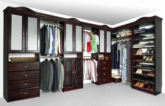 Closet Organizers and Systems - Espresso