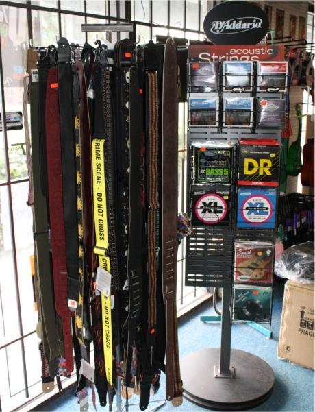 Jupiter Music Store has straps, strings and accessories for your instrument