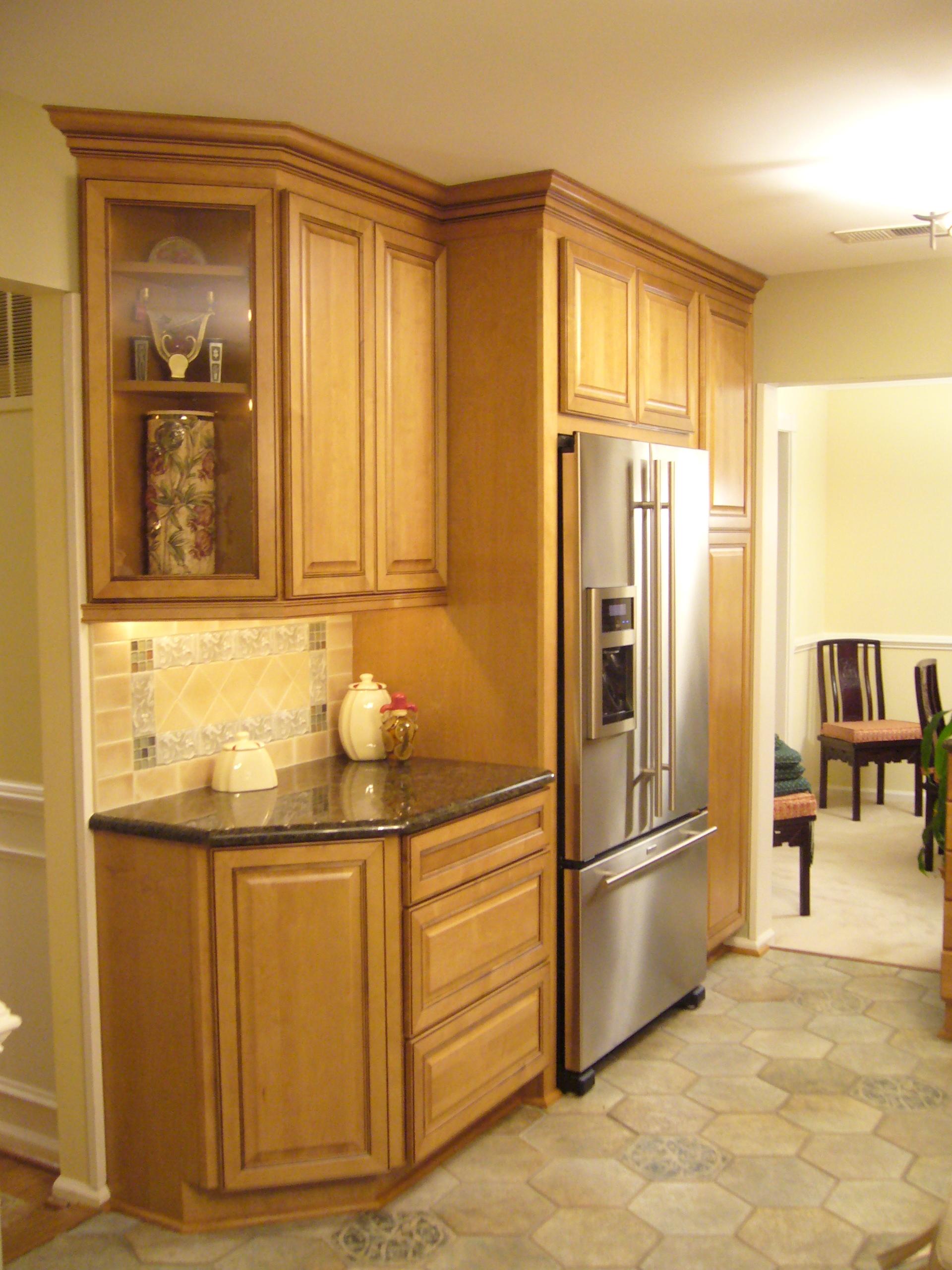 Kitchen Remodeling, Small Kitchen, Maple cabinets, Centreville, VA