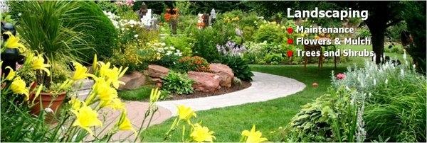 Landscaping at Buckhead Lawn Service