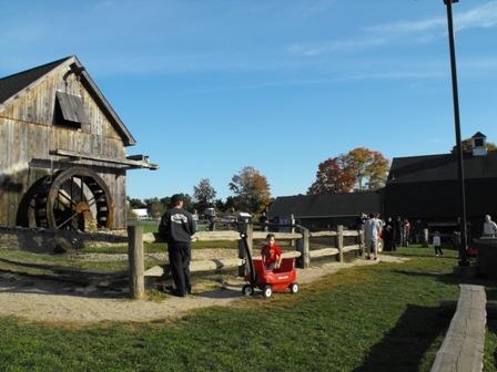 water wheel ,Animal Barn