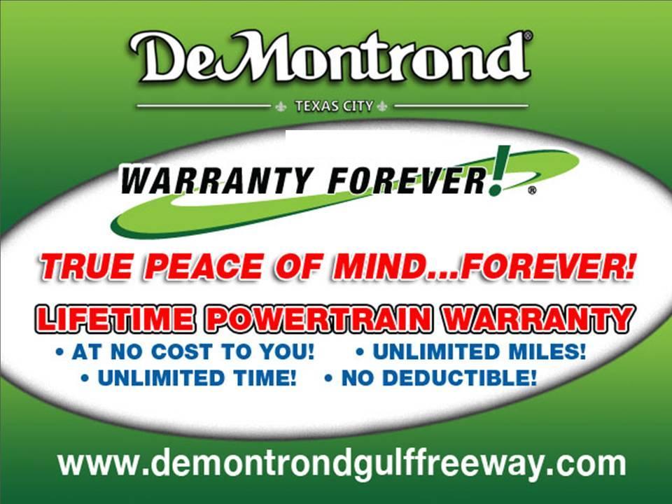 Warranty Forever at no cost to You!