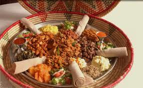 A delicious combo of Ethiopian Food