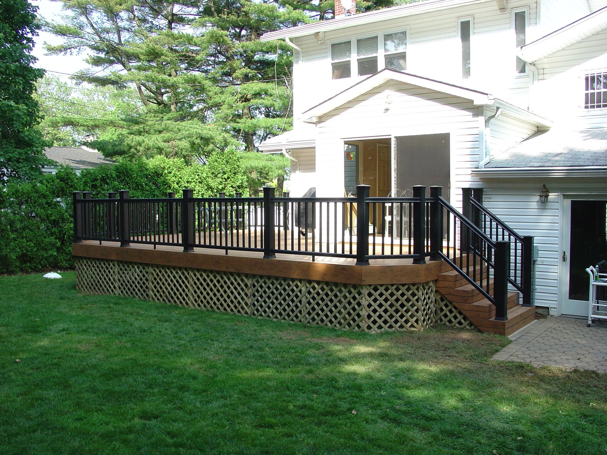 TimberTech Composite Deck w/Radiance Railing System