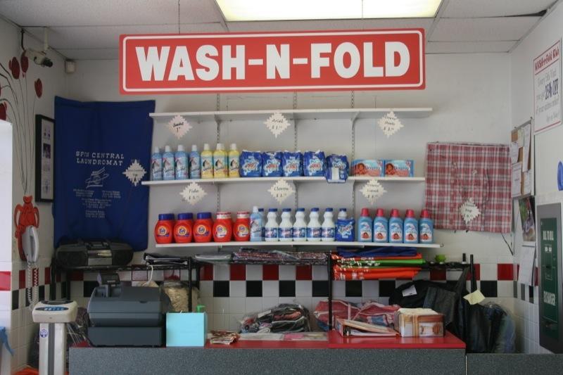 Same day wash & fold service