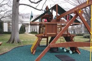 Rubberecycle Rubber Mulch at the White House playground