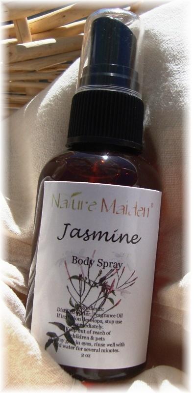 Jasmine Body Spray. We have many scents to choose from.