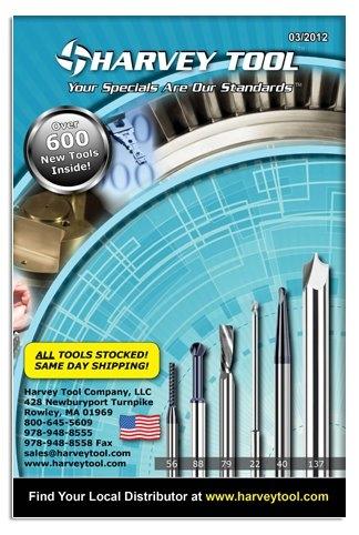 Harvey Tool March 2012 Catalog