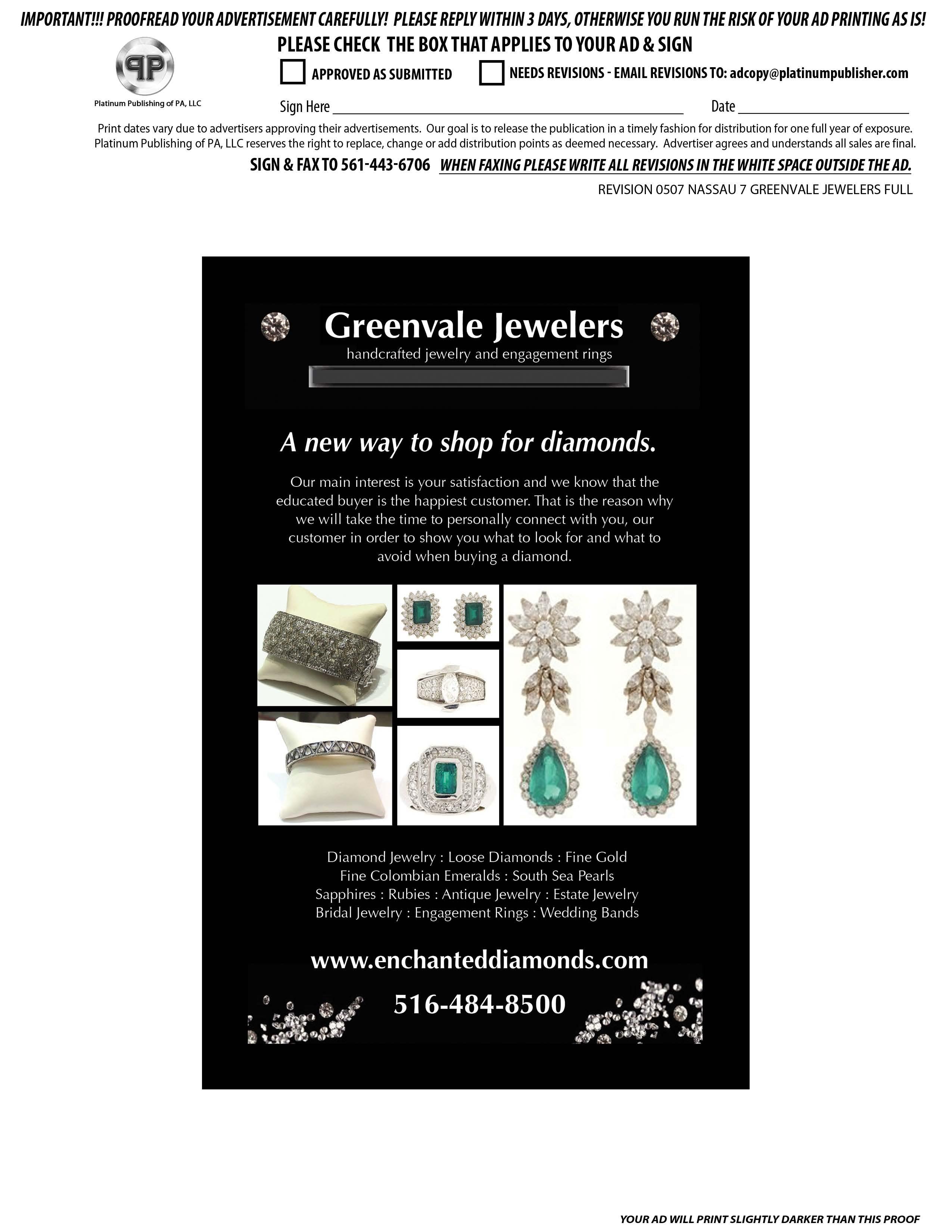 Greenvale Jewelers Inc