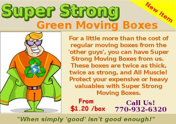 Super Strong Heavy Duty Double wall moving boxes with 100+ lb capacity from $1.20