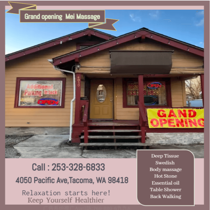 Grand opening  Mei Massage