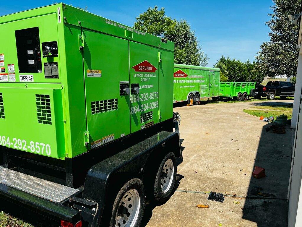 SERVPRO of West Greenville County