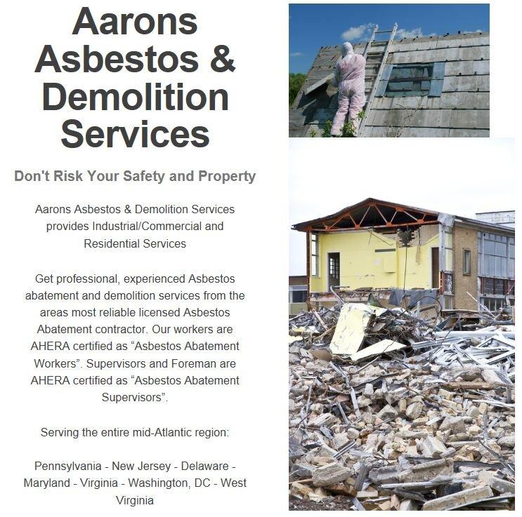 Aarons Asbestos & Demolition Services