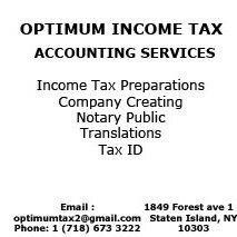 Optimum Tax Preparation & Accounting