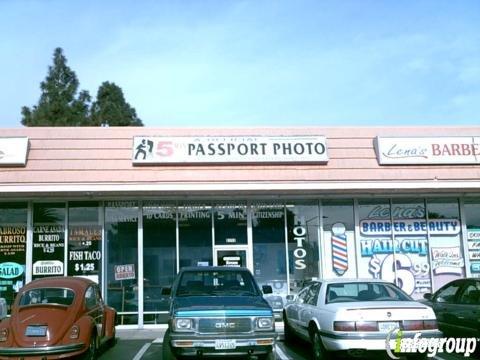 a official passport photo