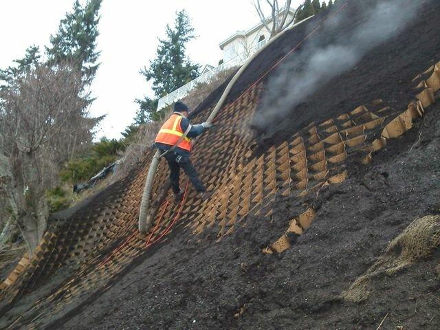 Hydroseeding & Bark Blowers