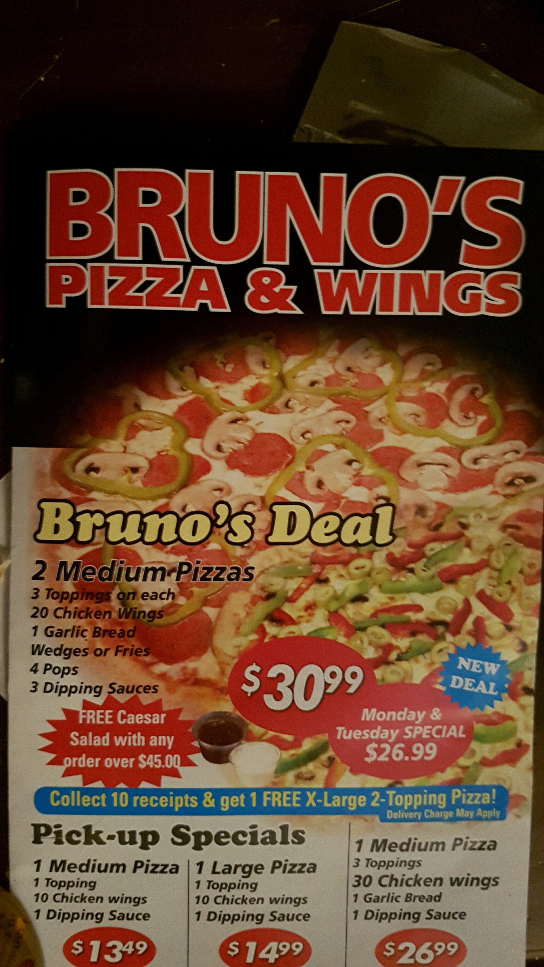 Bruno's Pizza & Wing