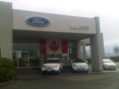 MSA Ford Sales