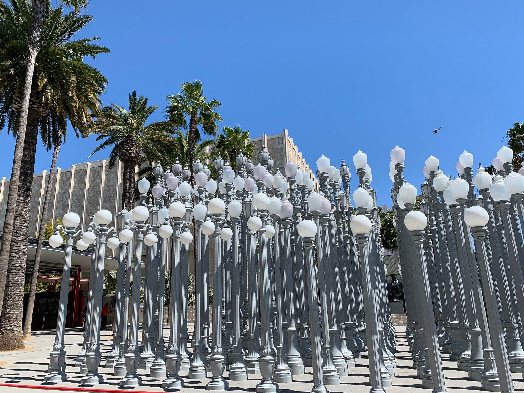 Urban Light at LACMA