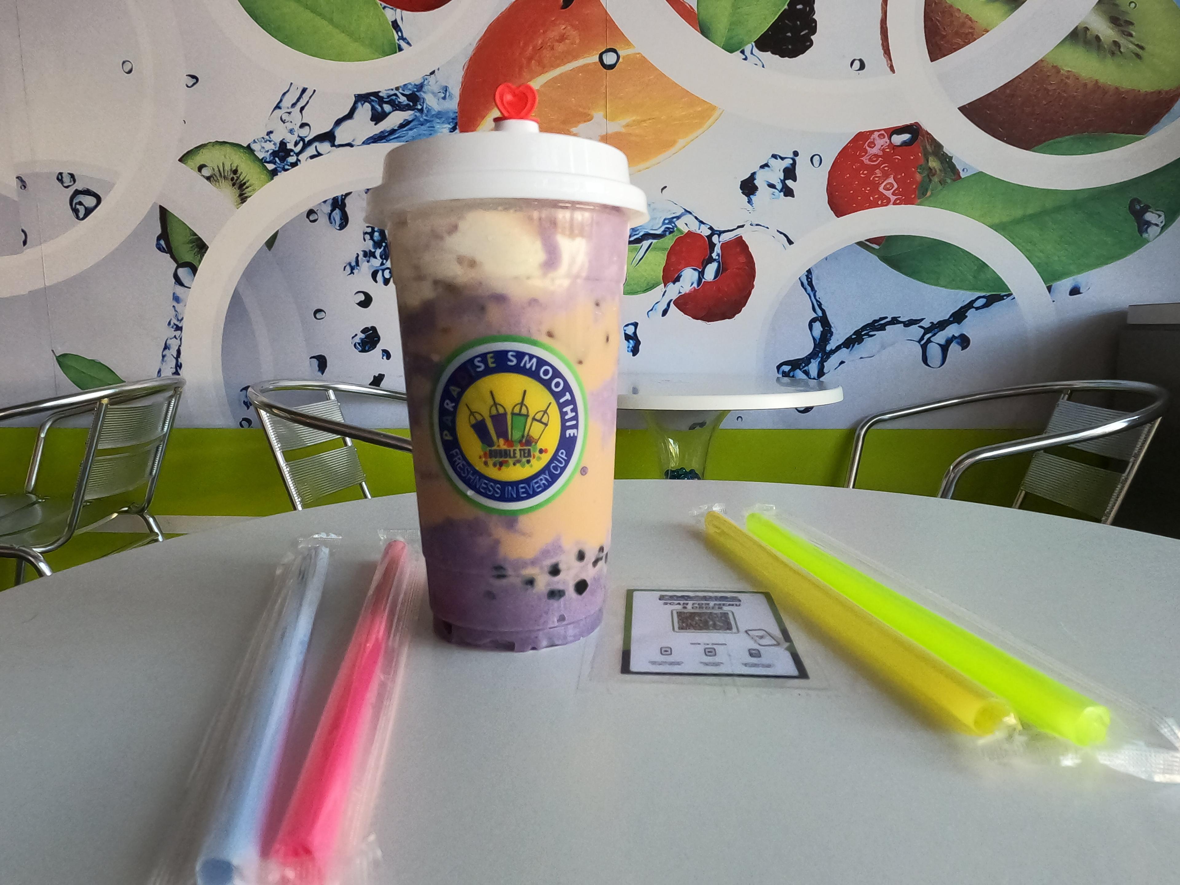 Paradise Smoothie Bubble Tea Coffee