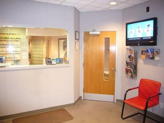 Waiting Room and Reception Area