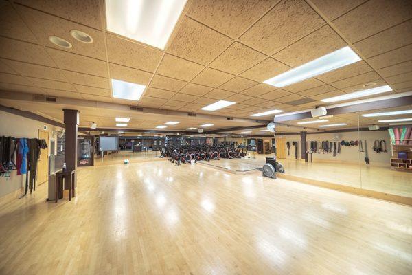 Group fitness room