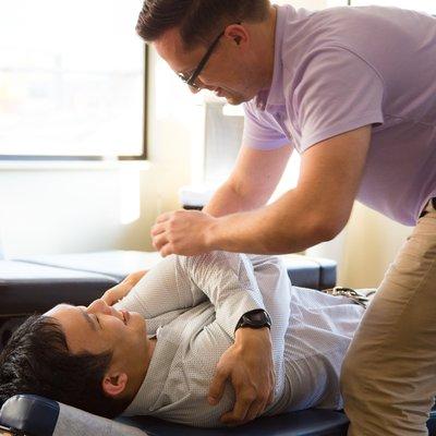 Alternative to Chiropractic care. Dr. Simon uses a mix of spinal manipulation therapy as a Naturopathic Physician.