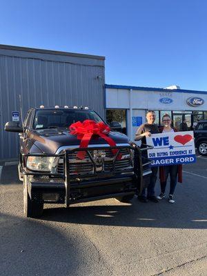 Not only is this truck amazing, but this dealership and our sales associate Laken are fantastic as well.