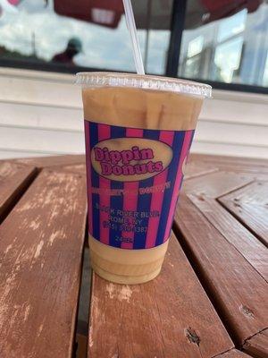 iced coffee with milk & peanut butter flavor - regular