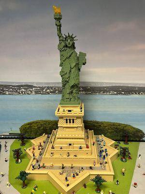 Statue of Liberty Lego replica