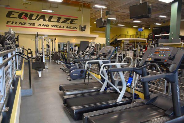 Our EQ Team is focused on providing you with a clean, and well-maintained fitness center.