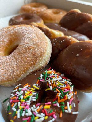 Dozen mixed donuts