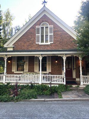 The front of the seasons. Gorgeous street and history Robyn shares about the seasons bed and breakfast.