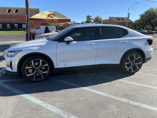 Tinted my Polestar 2