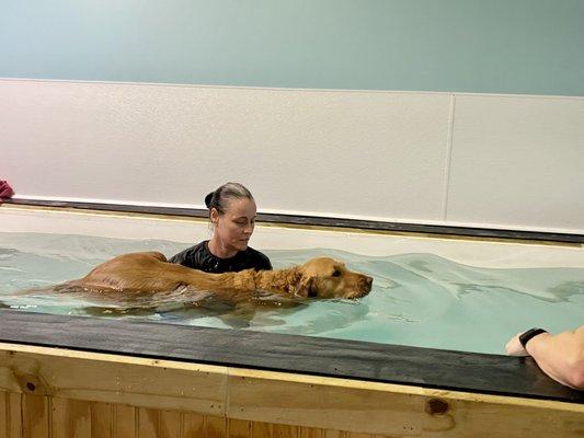 Indoor heated swimming pool