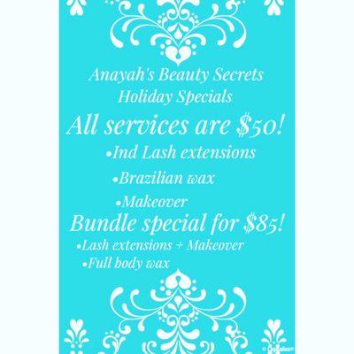 Holiday Specials