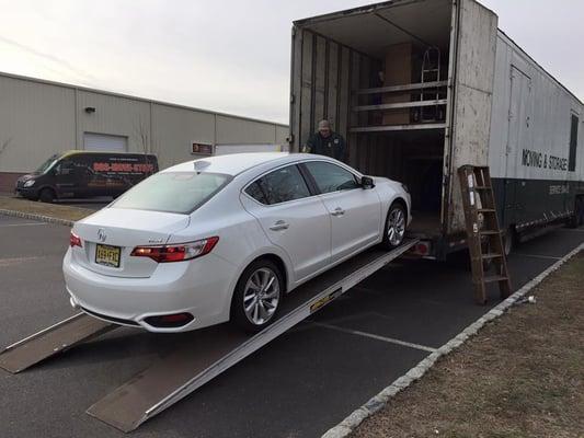 Loading For Florida!
 #cartransport #enclosedtrailer #noshenanigans #moving